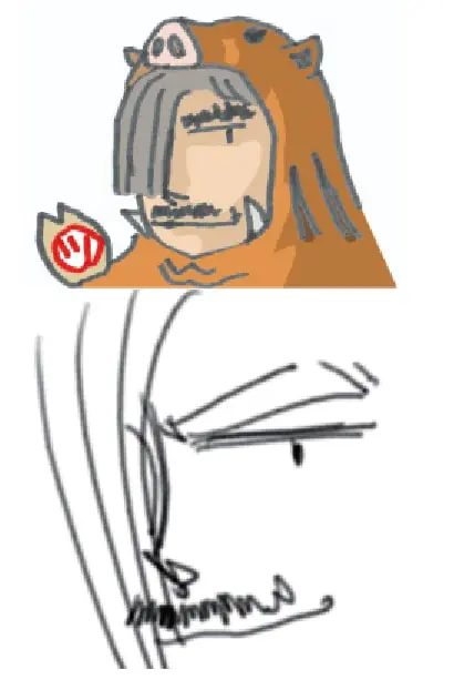 Illustration by instructor Hideaki Tsuruta