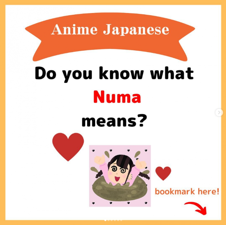 Anime Japanese : Numa