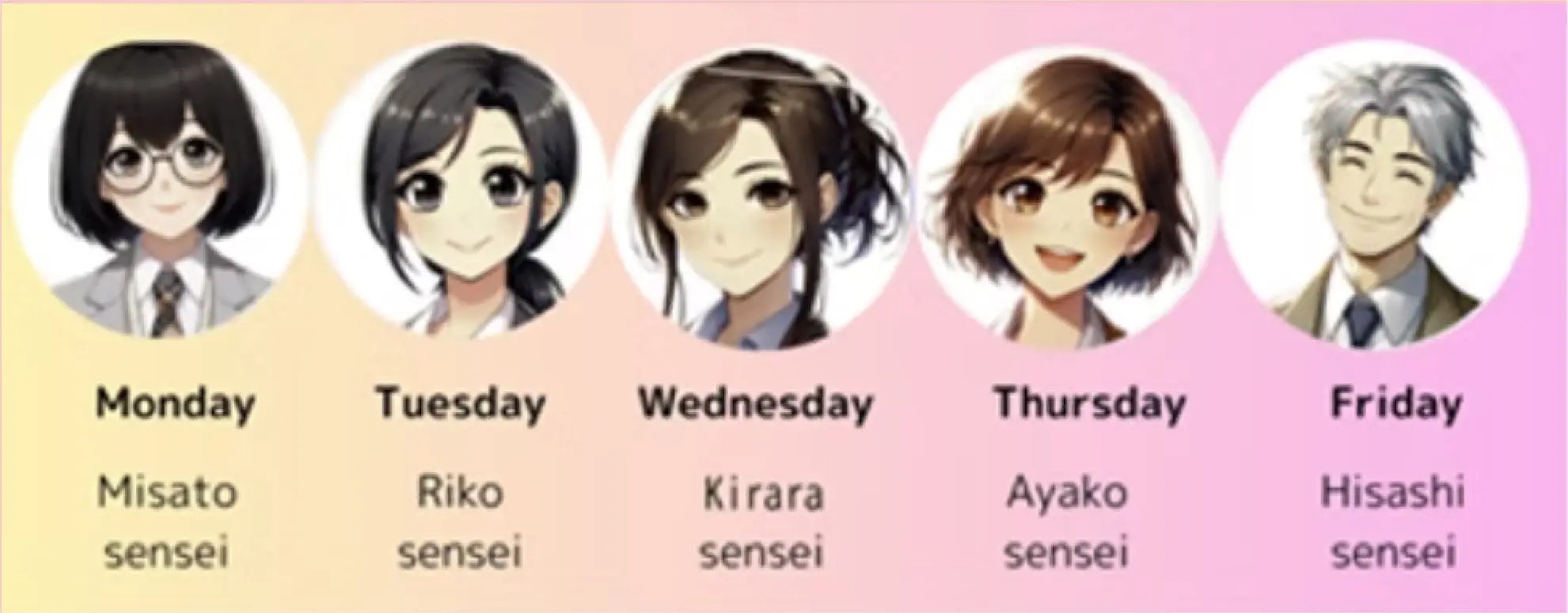 Daily teachers schedule