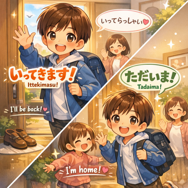 “Ittekimasu” & “Tadaima” – More Than Just Words